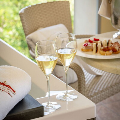 Bottiglia prosecco di benvenuto in junior suite