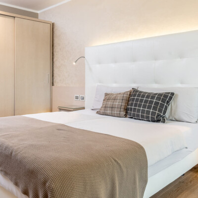 Camere matrimoniali a piano terra con spaziosi armadi