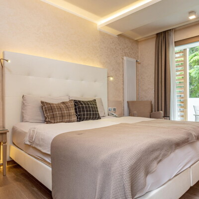 Camere matrimoniali secondo piano con bancone