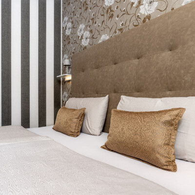 Elegante camera garden hotel trento