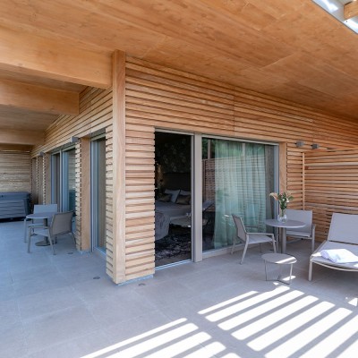 Hotel trento camera con terrazza panoramica privata