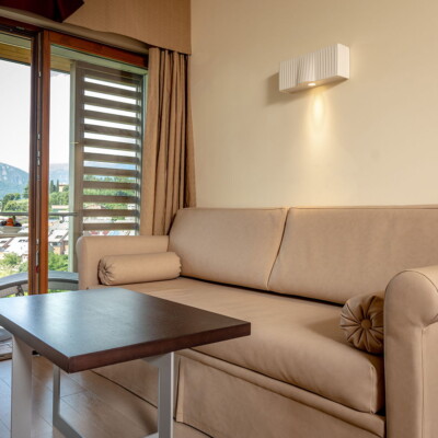 Junior suite con divano letto