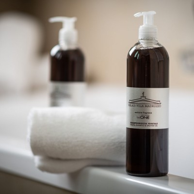 Kit bagno doccia suite villa madruzzo