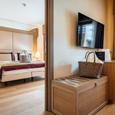 Suite belvedere camera spaziosa con 2 ambienti separati