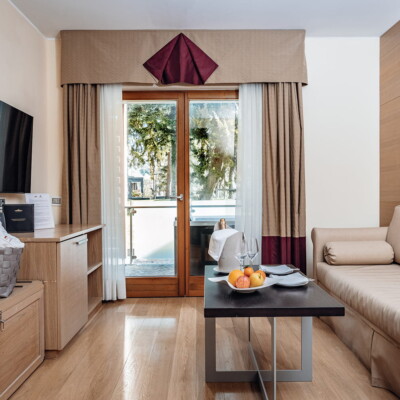 Suite belvedere con divano letto in ambiente separato