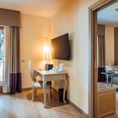 Suite belvedere con due ambienti comunicanti e ampia metratura