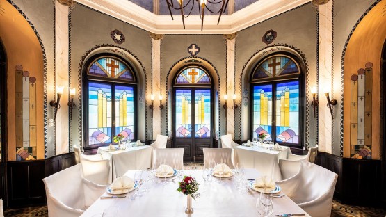 Cene eleganti in chiesa trento