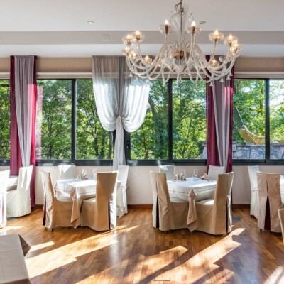 Ristorante immerso nel verde delle colline di trento