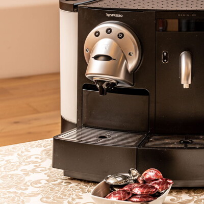 Servizio coffee break nespresso per meeting di lavoro