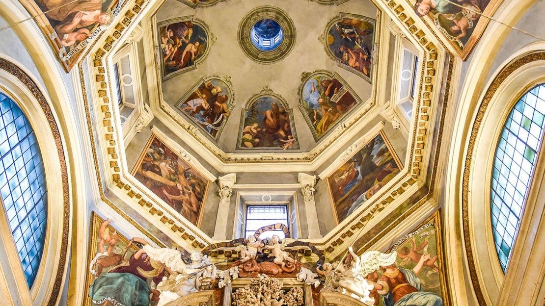 Interni della Cattedrale di San Vigilio Trento in Trentino