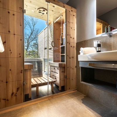 Hotel trento junior suite con sauna privata