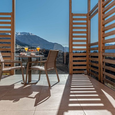 Junio suite con ampia terrazza colazione in camera