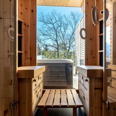 Junior suite con sauna privata in camera per coppie