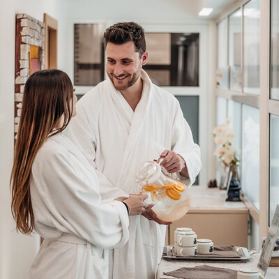 Zona tisaneria centro benessere spa